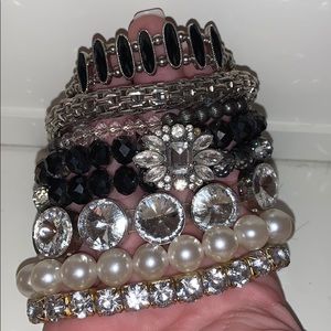 Elastics bracelet stack